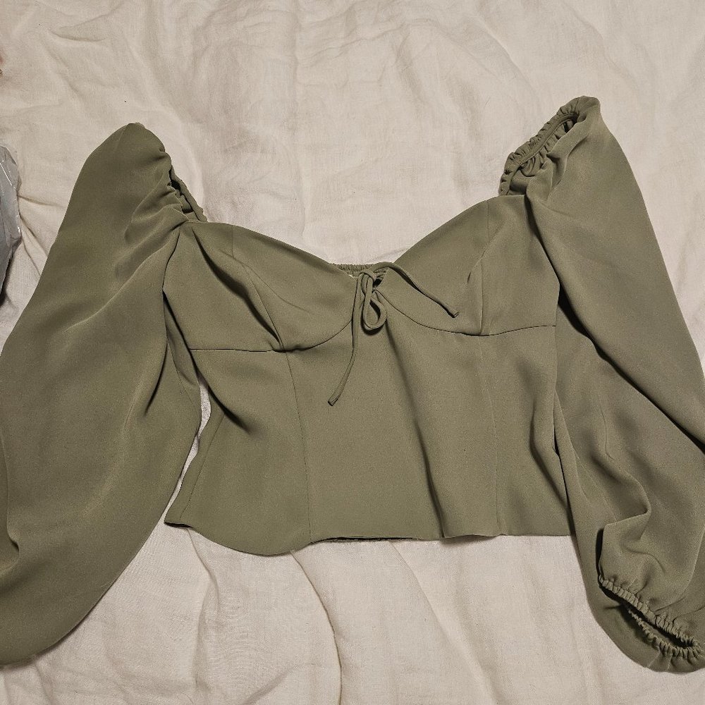 Wilfred novella long sleeve sage